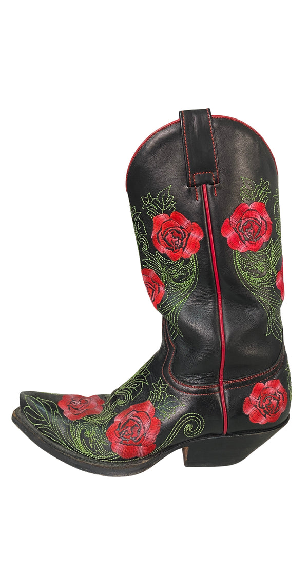 Botas Cowboy Rosas