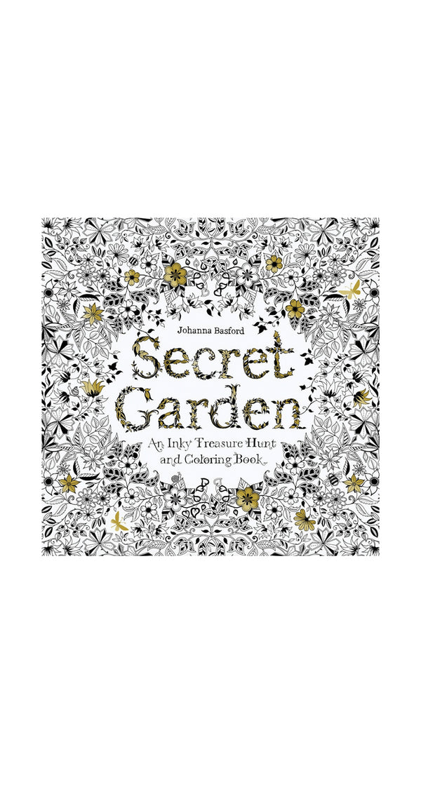 Libro Secret Garden, An Inky Treasure Hunt and Coloring Book